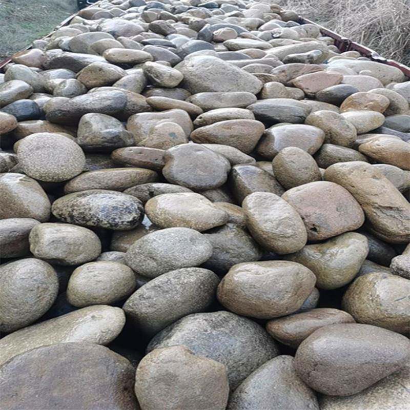 石产地河道水石PPV河滩石鹅卵石景观奇石石园黄林景观冲工程专用