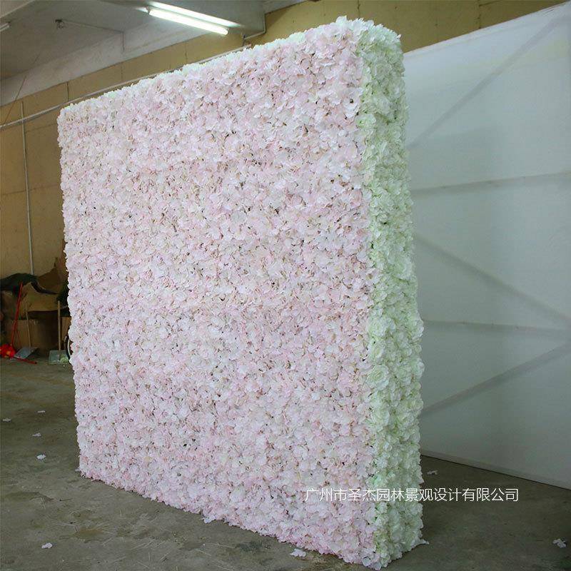 厂家热销仿真体植物墙草室内花外装饰立墙绢71349布假墙坪婚庆玫