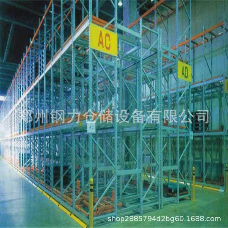 压入货重架组装仓储通重型货架式压入式货架MIB廊力式仓储货架