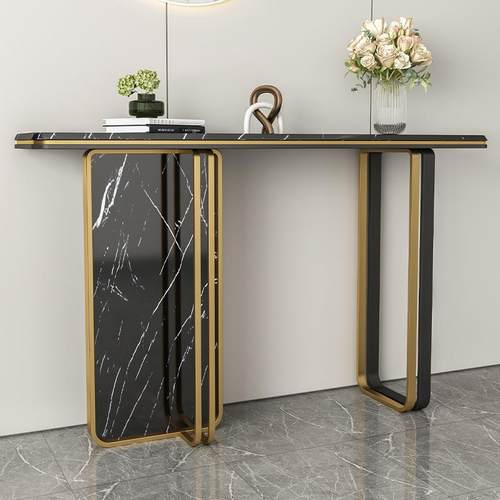 意式入户靠墙简X00001玄关桌轻奢约现代关极窄玄关置物架台玄柜端