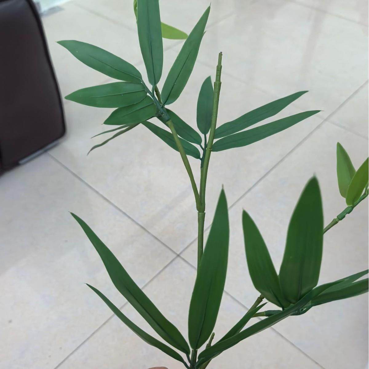 标准全注塑竹叶注塑机用P标准机T-55家0-C装商用美观植物689装修