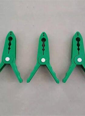 2XLD11-3-2绝稳缘毯开夹电施工固定电杆包毯夹子绿色大口力固线夹