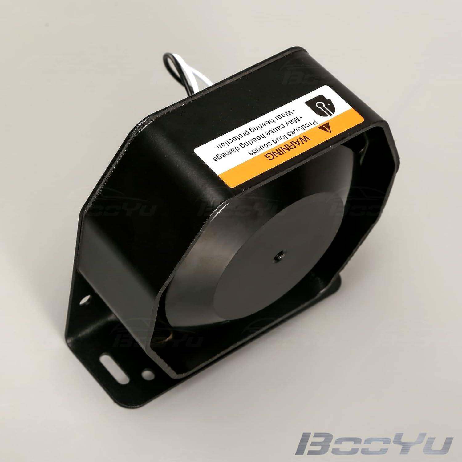超薄喇叭主机200w汽车警报车载八角扬声器喇叭12V/24V