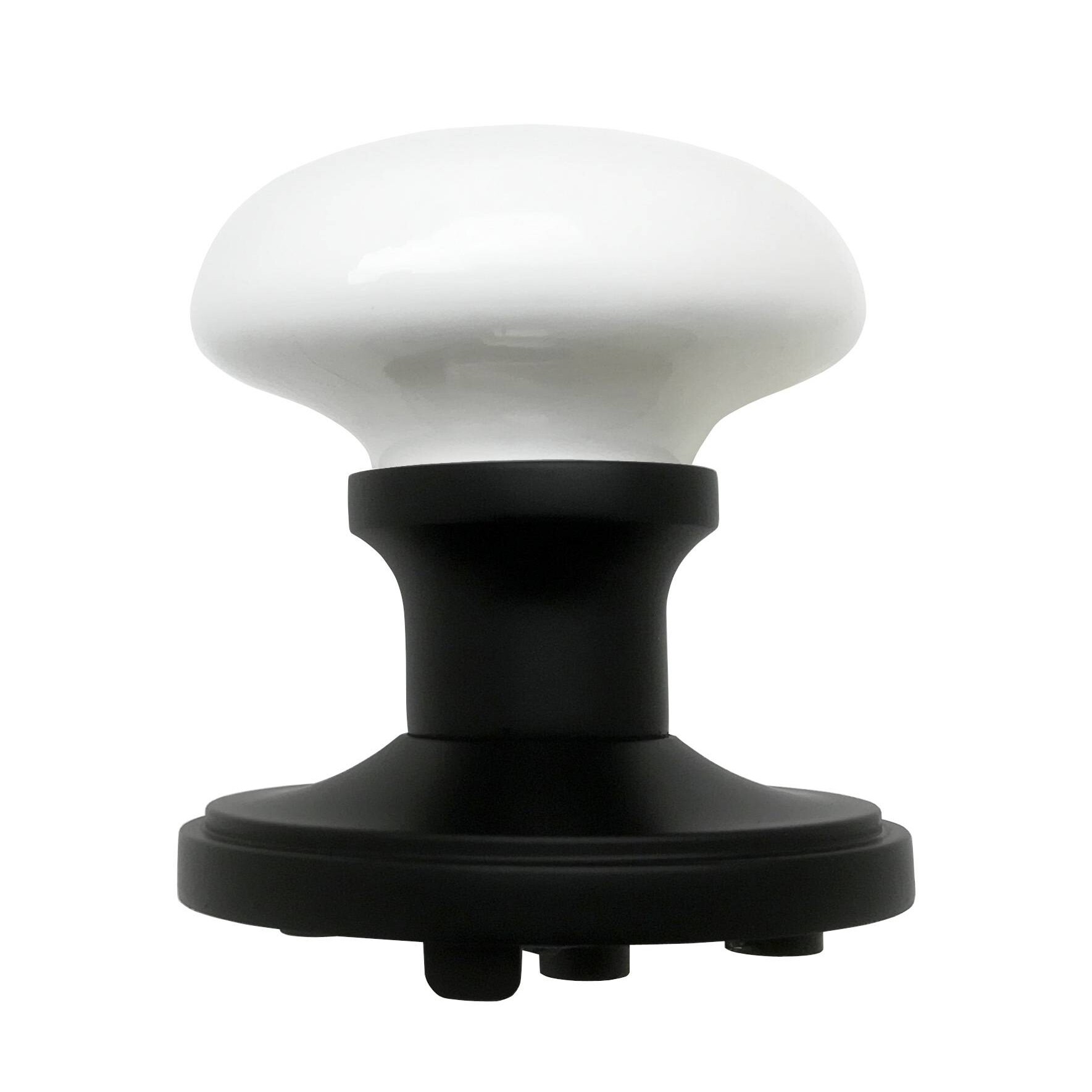 陶瓷门把手美式高档房门浴室锁白色陶瓷室内门锁white door knob