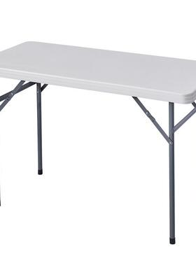 户外折叠桌摆摊组27877桌剧简餐易桌椅吹塑折叠子夜市塑料桌便携