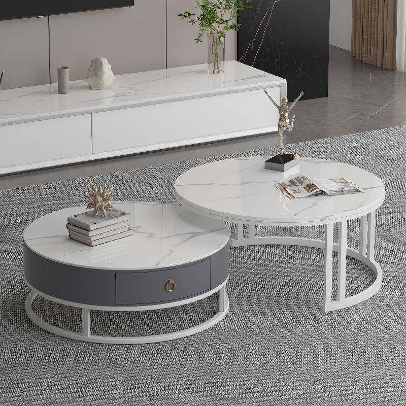 极简轻奢板茶简约岩现代伸缩茶几几家用厅茶客几桌子阳台YAY小茶