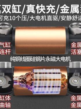 金宜佰车载充气泵缸大功双率3TPI0W5汽车用12v家用220v用轮胎两打