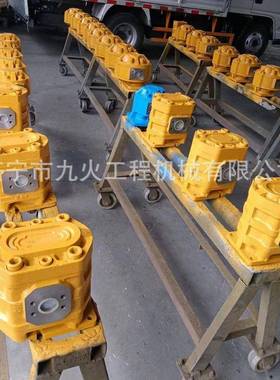 山工装载机SEM66566966变8660工作泵向转泵速泵齿FNQ轮泵