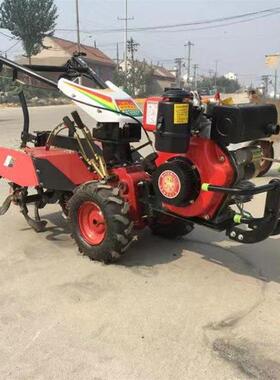 180行走式柴油多功型能耕四驱微机园大棚多UZQ用途果开沟起垄培土