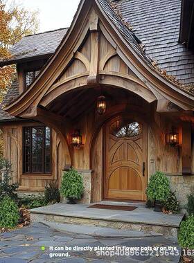 新款仿真场地插圣诞装饰品庭院布花树园草地仿真82562绿植灌木景