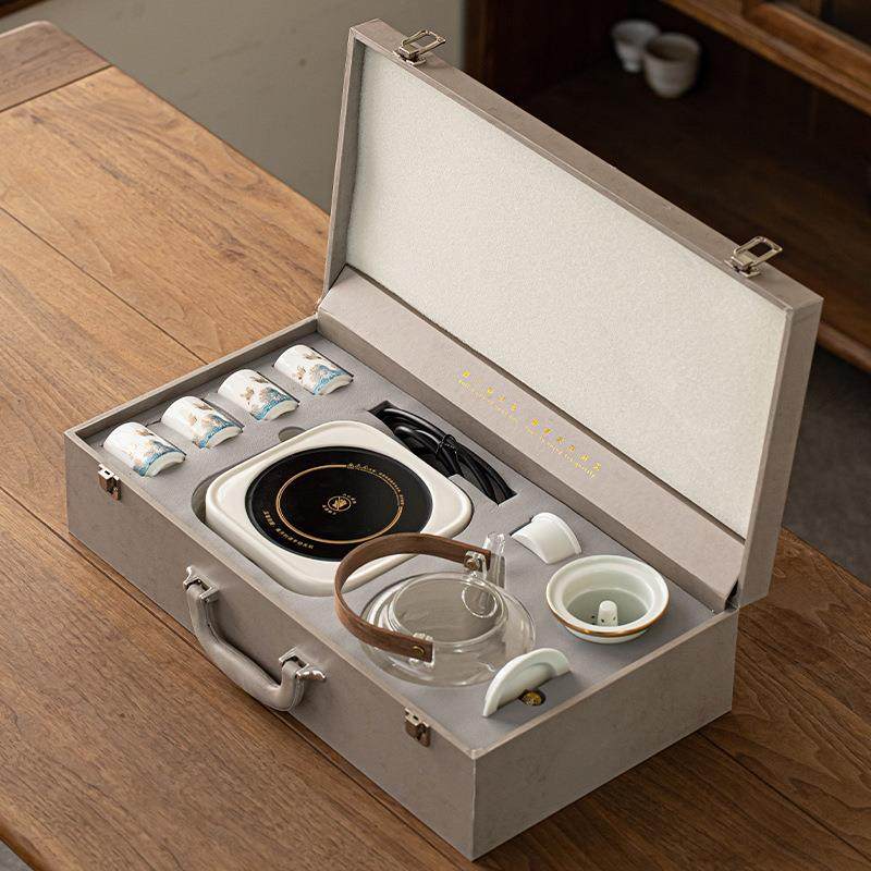 陶炉025新款用烧茶壶电热煮茶TCC一体煮茶套2装煮茶器围炉电煮家