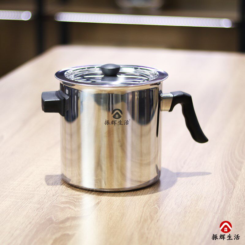 家用不锈钢双层导热牛奶小奶锅电磁炉通用不粘锅辅食热奶热咖啡锅