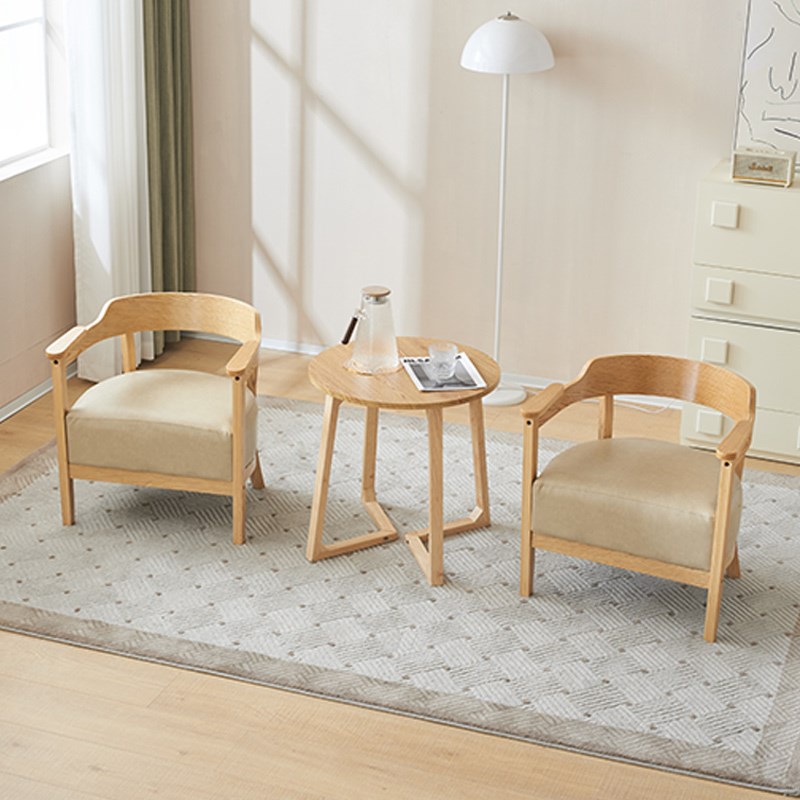 洽谈桌椅办公室会议室休闲酒店民宿休息区接待会客沙发美容院