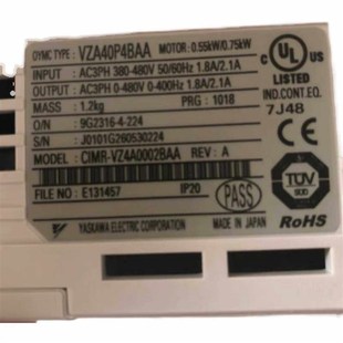 Yaskawa安川V1000伺服变频器VZA40P7BAA全