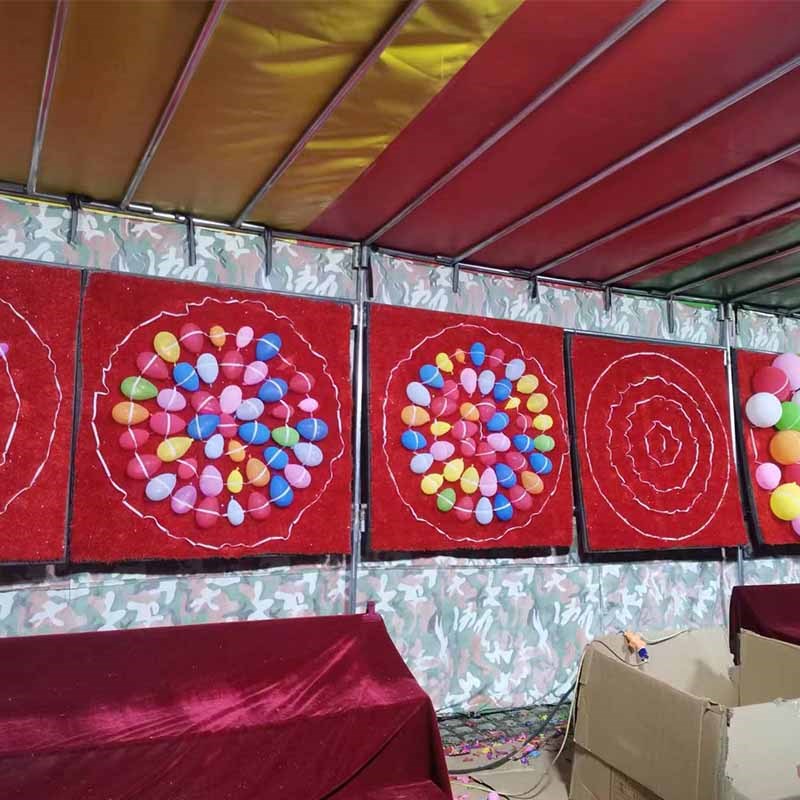 打气球摆摊设备全夜市镖棚架子围布庙会篷布打靶板帐篷防雨棚子