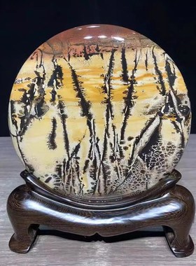 内有多款天然观赏石草花石头国画石奇石办公桌家居摆件小圆石乔迁