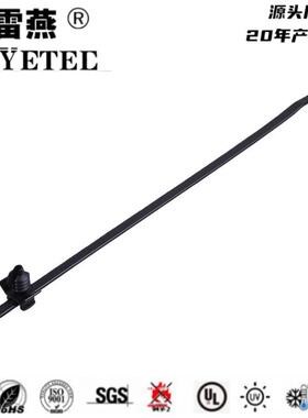 汽车扎带 带杉树头和圆盘的固定扎带 156-01271/T30RFT5-MOD