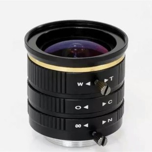 超广角 7.5mm工业检测镜头3D扫描 全幅小变焦高清300万CS接口