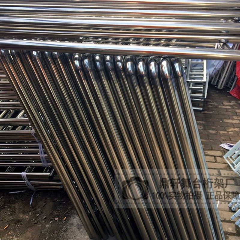 30不锈钢移动铁马 公路护栏 市政施工围栏 地铁栏道 交通隔离栏