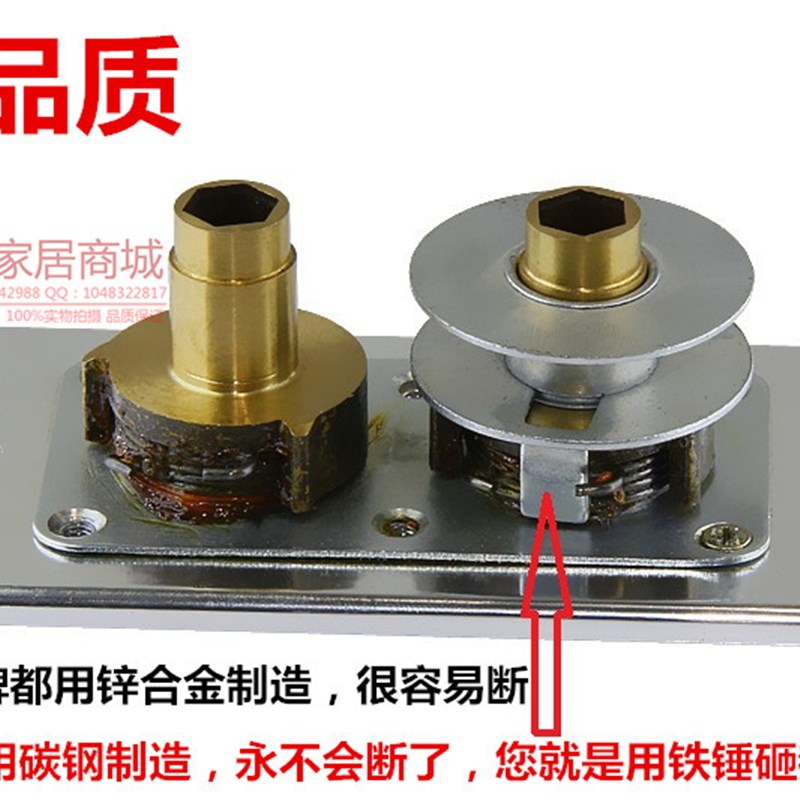 摇把加厚耐用晾衣架新款室内杆晒衣架升降阳台铜机芯手摇器