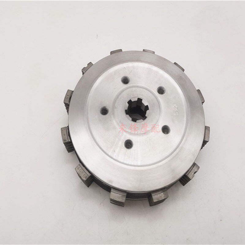 适用于GS125 EN125-2/2F太子GN125钻豹HJ125K离合器压盘小古总成