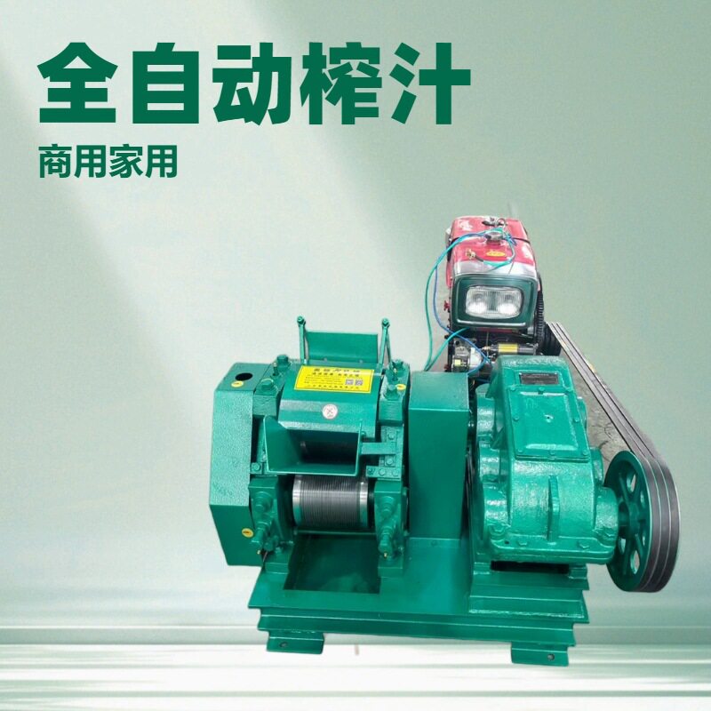 全自动甘蔗榨汁机 1吨2吨4吨甘蔗压榨机 甘蔗榨红糖设备