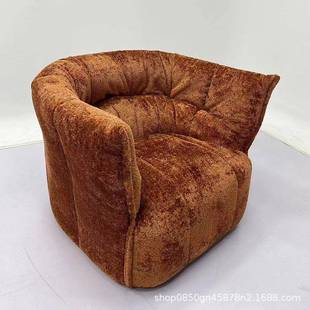 沙意式 极简懒人师发慵懒风客厅小众公民宿LC719寓设计休闲椅