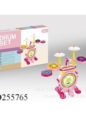 新款鼓仿真儿童击乐器套装架敲击爵士打鼓子BQL鼓益智早教音乐玩