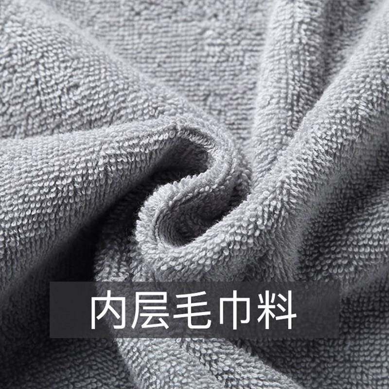 酒店浴袍女棉成人毛五巾料男生士秋季家用睡5袍202新款FS757640g^