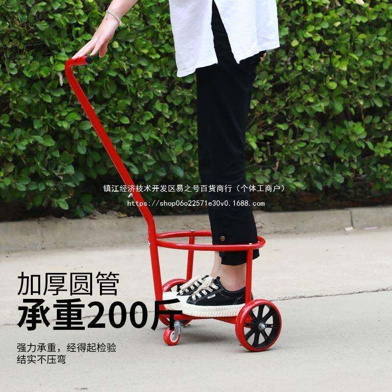 拉水桶车家用倒水车携式便装水车手拉DzFMxNr3式垃推圾车小脏水车
