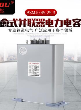 直供补ECP偿电容器4自愈式并联器低压配室电力电容器电BSM0J.5-25
