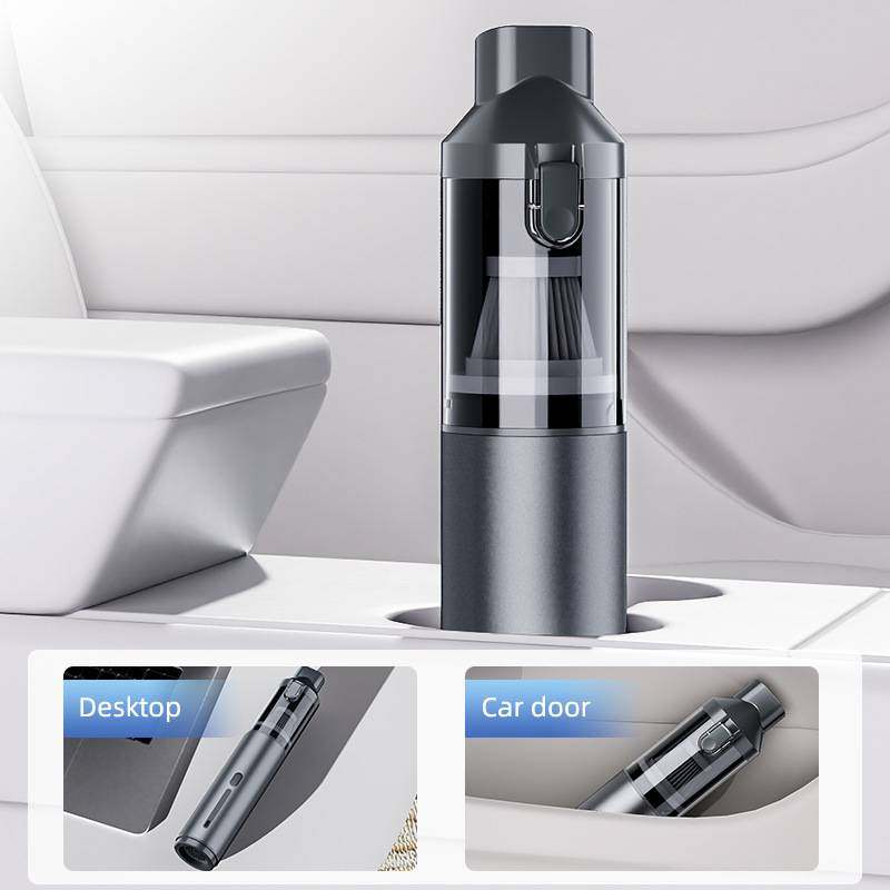 车载吸尘器无刷大功率两用汽车除尘器无线手持式金属外壳