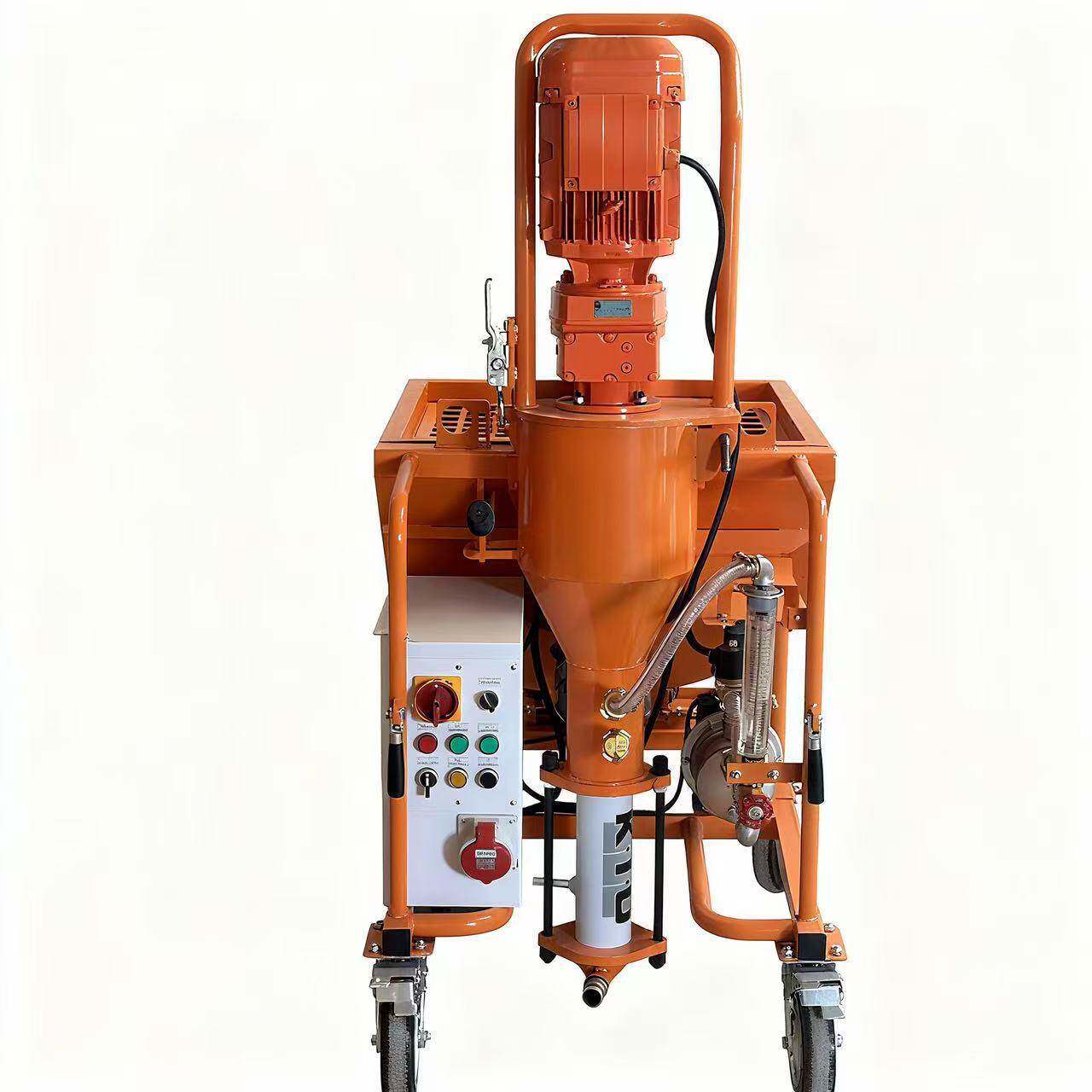 体功能石膏多喷干涂IEF机全自动砂浆腻子喷涂机粉搅拌一墙地面喷