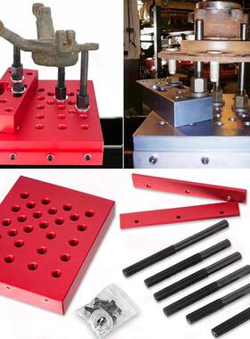 汽配修压力顶杆支架压机套床器工具件轮毂轴82468承衬拆卸工具