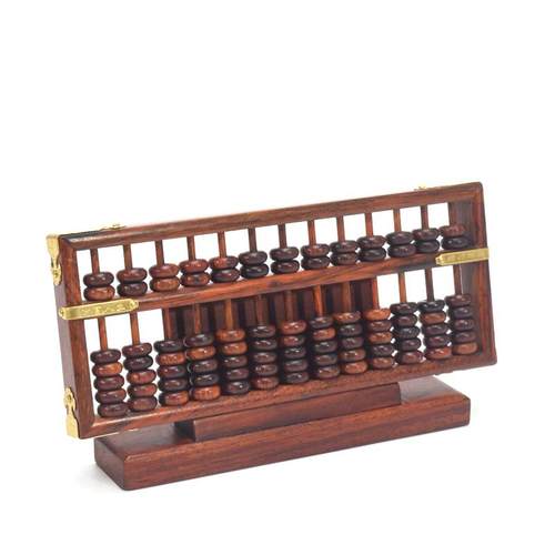 礼图迩中国传统文化摆件化算盘珠61412282算文客户老外送开业送名