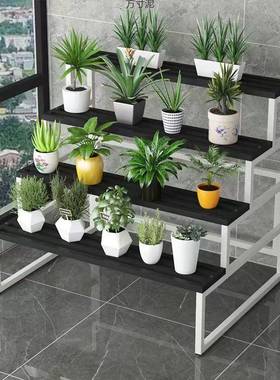 露室铁艺花架加多厚花架子室内家用多层NQB肉花架外天花盆架阳台