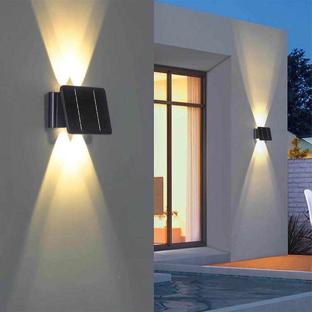 LED户外节能水SY-HWD1壁灯新灯款简约院室外双头壁灯防阳台洗墙庭