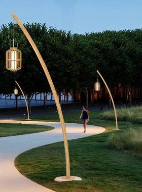 竹子高杆水灯外TOB景观灯民宿灯装庭院灯防草坪灯公园路户灯景区