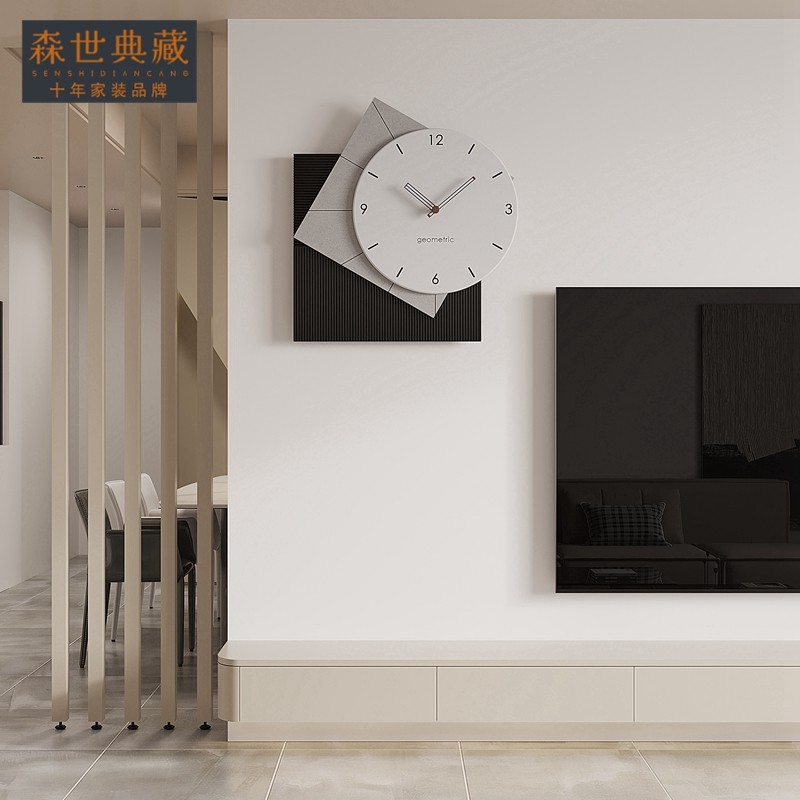 2025年新款装饰挂钟家用客厅时尚创意时钟挂表静音个性石英钟挂墙