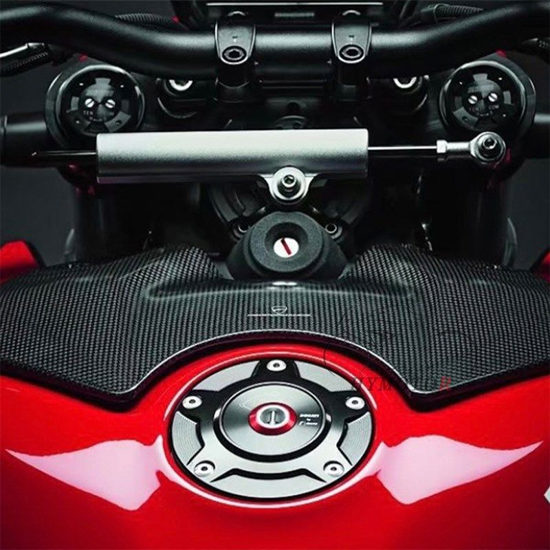 适用 杜卡迪22-23 V4S V4 街霸 碳纤维电池盖车架罩改装配件