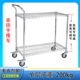 物料手推车车间防静电周转车电商带轮分拣车配货车不锈钢拉货车