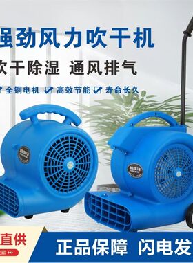 大功率吹地机强力干燥家用商用公共场所除潮去湿冷热地面吹干机