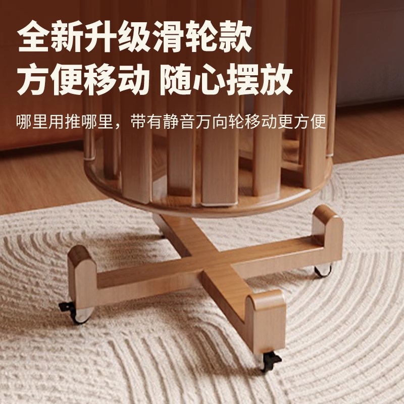 可叠放家用客厅茶几凳实木圆餐桌凳现代简约四合一凳