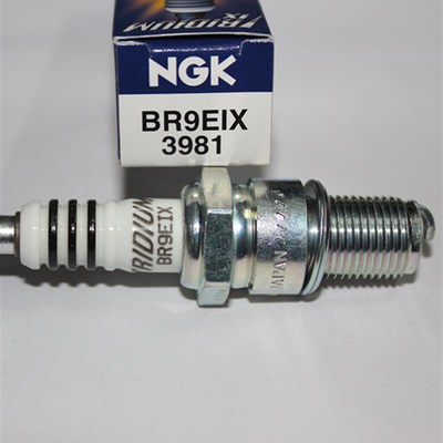 NGK铱金火花塞BR9EIX/NSR250/125/150/TZR250/RGV250/动力伞P3/P2