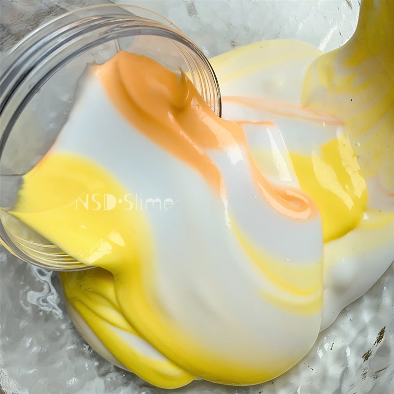 咸蛋超人似白胶高透起泡胶糯米团子韧劲拉抻力泥时代史莱姆解压泥
