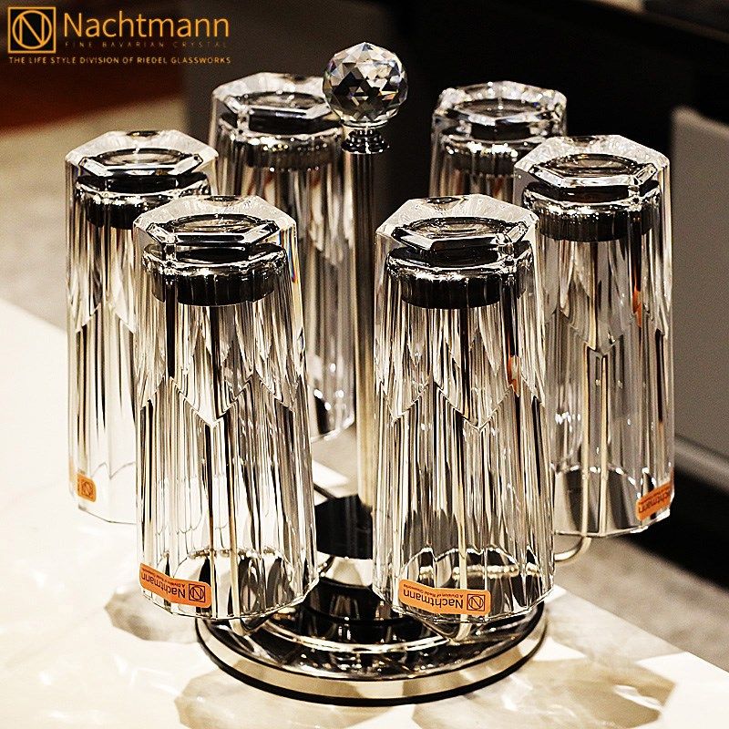 德国Nachtmann进口水晶玻璃威士忌洋酒啤酒杯饮料果汁水杯子套装