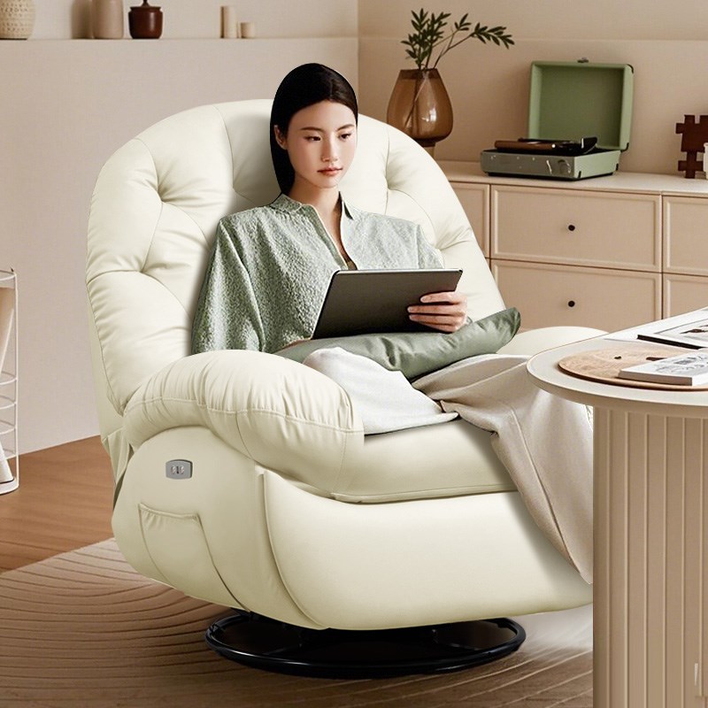 头等电动舱多功能沙发单人休闲摇椅小户型可躺客厅按摩懒人沙发椅