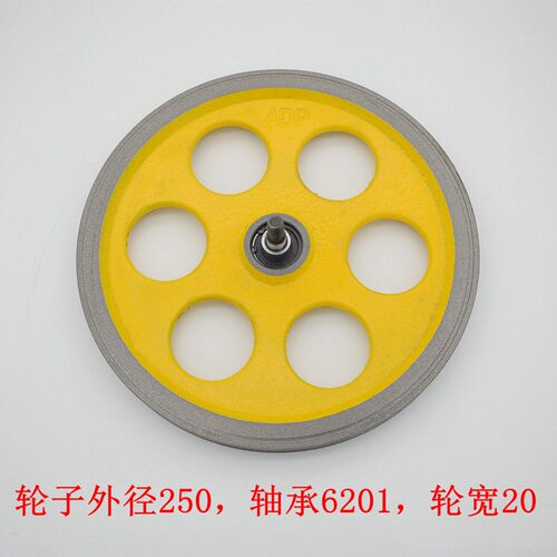 电梯涨紧轮 奥德普涨紧装置 限速器涨紧轮 250 240 轴承6201配件