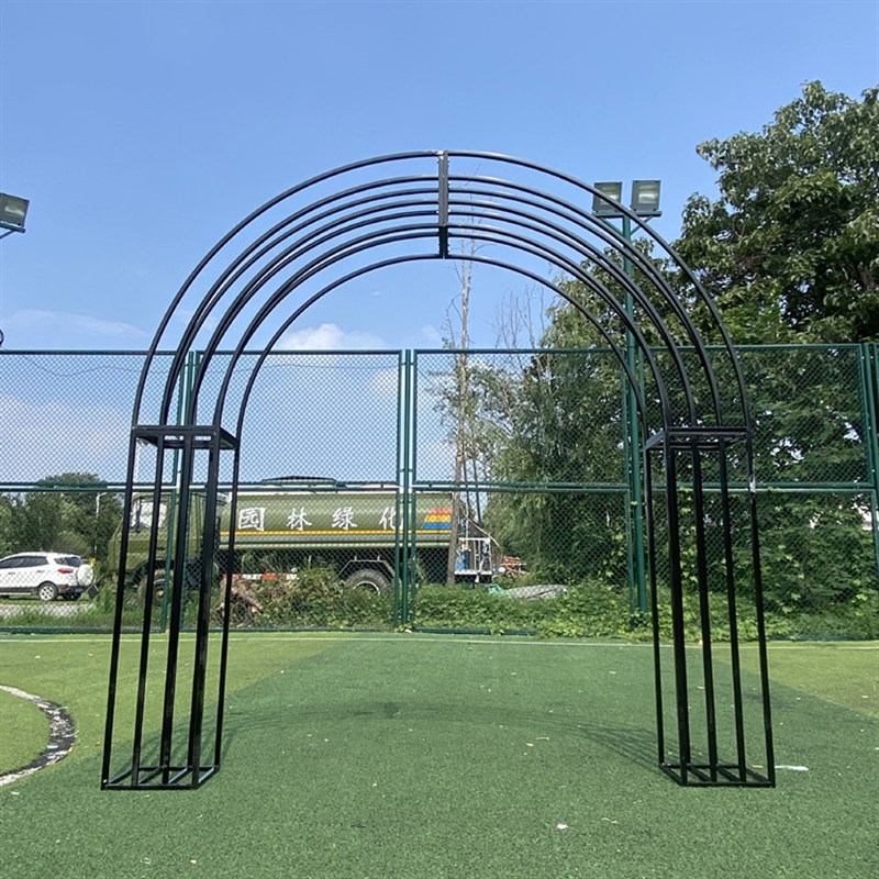 新款婚庆道具桁架拱形拱门背景摆件森系婚礼舞台弧形拱装饰花架