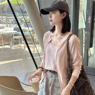 水洗棒球帽子假发一体女软顶光头可戴彷真发丝长发时尚白金色春秋